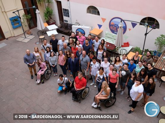 Giovani e disabilità, foto Sardegnagol riproduzione riservata