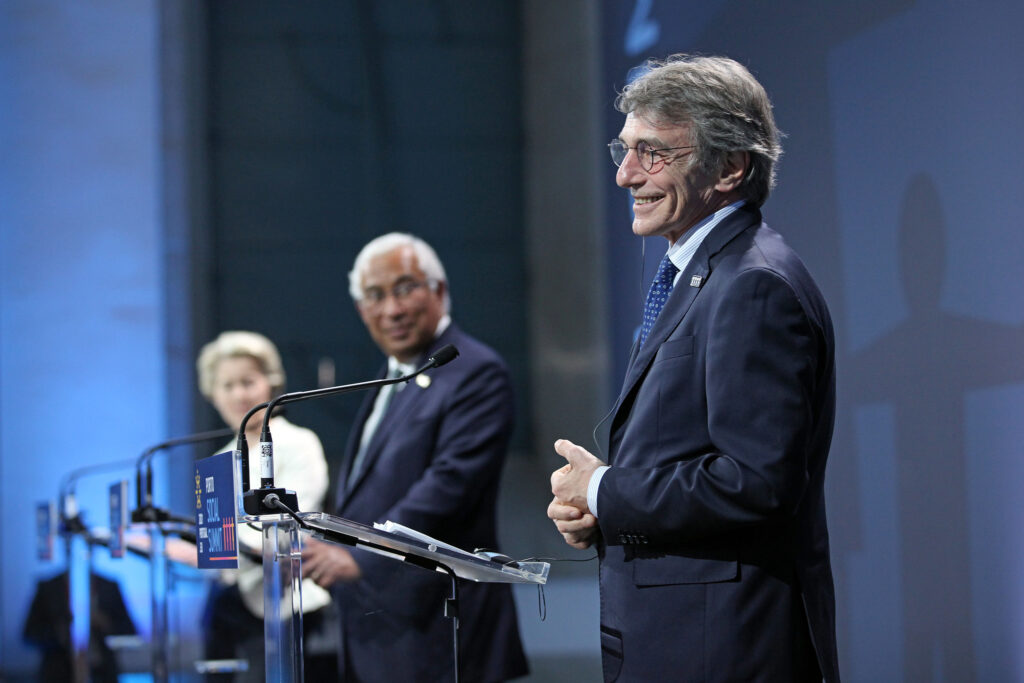 David Sassoli, © Portuguese Presidency of the Council of the European Union 2021 – Antonio Pedro Santos/Lusa