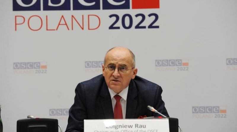 Zbigniew Rau, foto OSCE/Micky Kroell