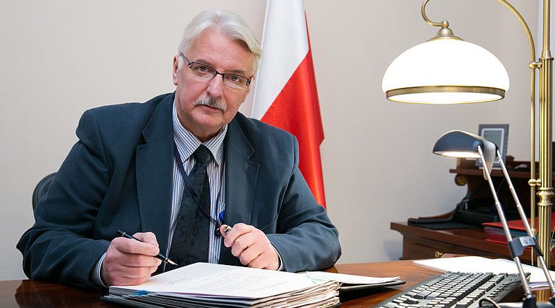 Witold Waszczykowski, foto Copyright Ministerstwo Spraw Zagranicznych PL / Karolina Siemion-Bielska