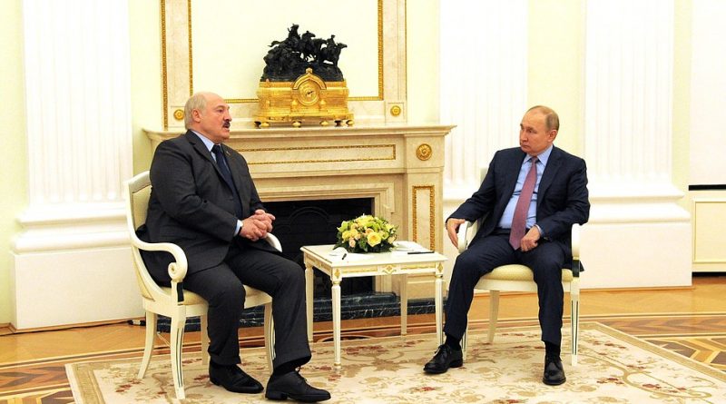 Alexander Lukashenko, Vladimir Putin, foto Kremlin.ru