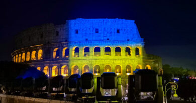 Ucraina-Colosseo, foto MiC